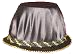 Pleated silk tallhat